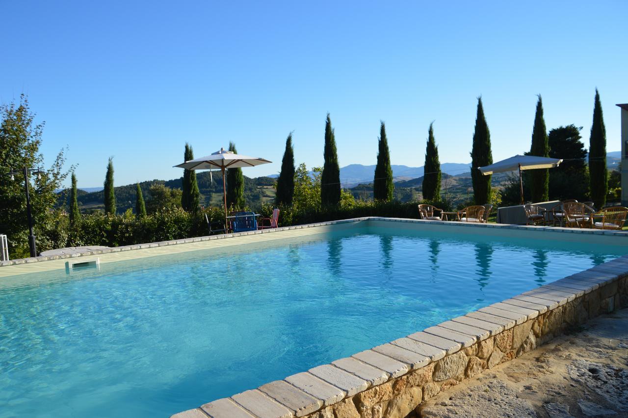 Villa Il Borgo Del Lupo Sarteano Exterior foto